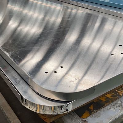 Peso ligero y alta resistencia de aluminio paneles de panal de miel Usd para la tienda de techo del coche