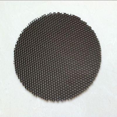 Louver antideslumbrante de panal de aluminio microporoso, diámetro 110 mm