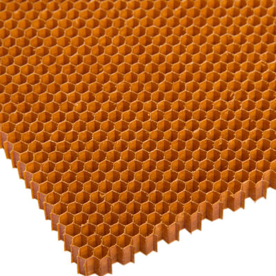 Material de núcleo de panal de abejas Nomex para la aviación con densidad de 48 kg/m3 y tamaño de célula de 3,2 mm para aplicaciones superligeras contra la fatiga