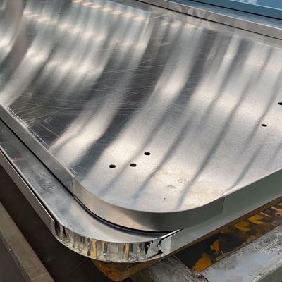 Grueso de aluminio 0,5 del panel del panal anódico del alúmina 0,6 0,7 0.8m m
