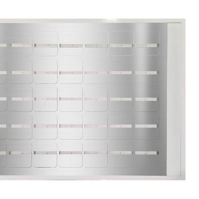 Pantalla de filtro microelectrostático de espesor estándar de 90 mm para diversos conductos de ventilación