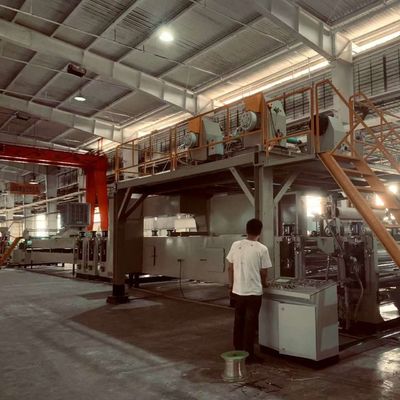 Línea de producción continua de paneles compuestos de honeycomb de aluminio máquina honeycomb