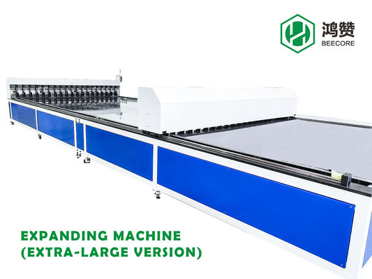Máquina de expansión de núcleo de panal de aluminio con tipo de alfiler automático