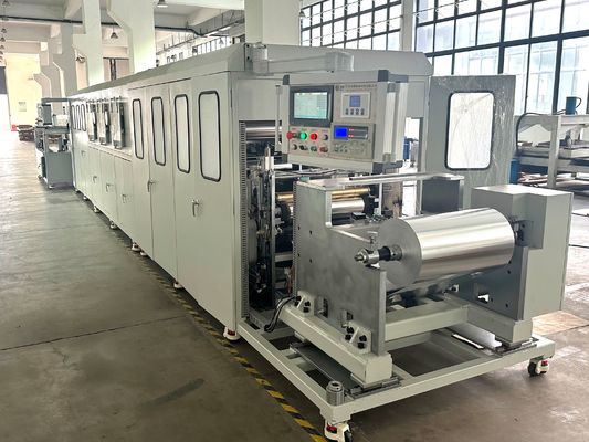 Máquina de pegado de apilamiento totalmente automática totalmente cerrada utilizada para el núcleo de panal de abejas ALU