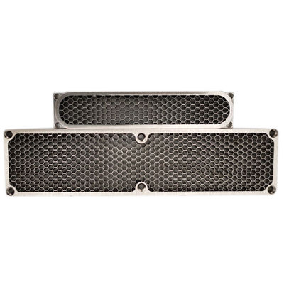 Con marco de acero inoxidable 304 núcleo de panal de miel para ventana de guía de ondas de ventilación