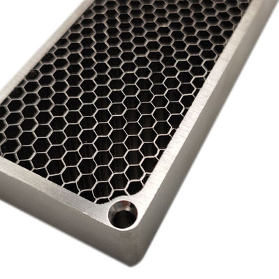 Con marco de acero inoxidable 304 núcleo de panal de miel para ventana de guía de ondas de ventilación
