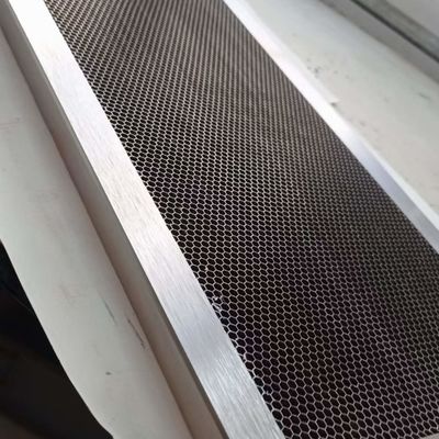 316L de acero inoxidable núcleo de panal de miel ventilaciones de panal de miel 1200 * 2000mm para protección EMI