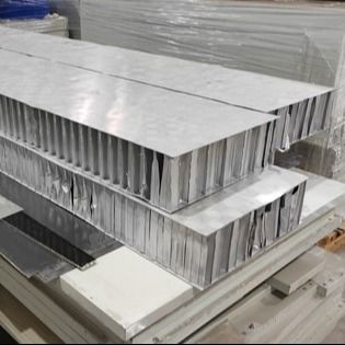 75 mm de espesor Panel de panal de abejorro de aluminio soldado para disco flotante de aceite