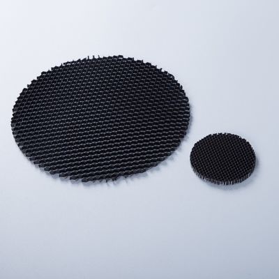 Louver antideslumbrante de panal de aluminio microporoso, diámetro 110 mm
