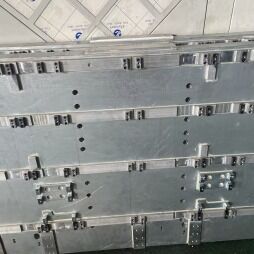 Mesa de trabajo de PCB con panel de aluminio de panal de miel con estructura de peso ligero