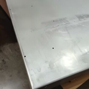Mesa de trabajo de PCB con panel de aluminio de panal de miel con estructura de peso ligero