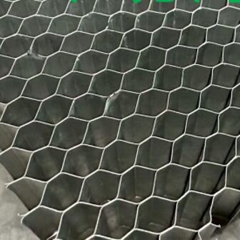 Al 3003 núcleo de panal de abejas de aluminio soldado para la construcción de paredes exteriores