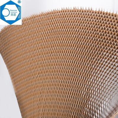 Continuous Paper Honeycomb Core Size Can Be Customized Cell Size 20mm 25mm