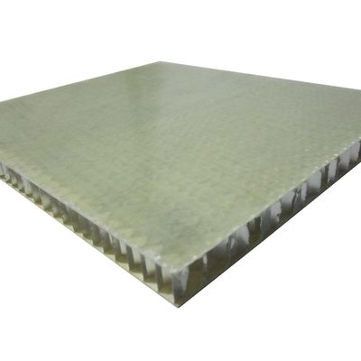 Panel de cordón de miel de aluminio de núcleo de PP FRP para carrocería de camión