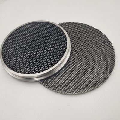 304 316L de acero inoxidable ventilación de panal de miel 60x60mm 300x300mm para el blindaje EMI
