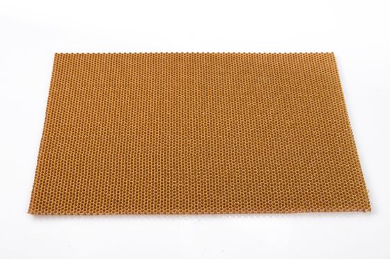 Aislamiento acústico Aramid Honeycomb Core 1200x1200mm Para el transporte ferroviario