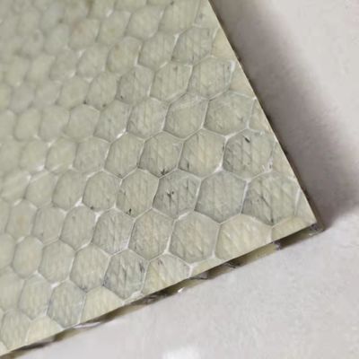 1350x2600mm Fibra de vidrio Tabla de panal de miel para cubierta de yates