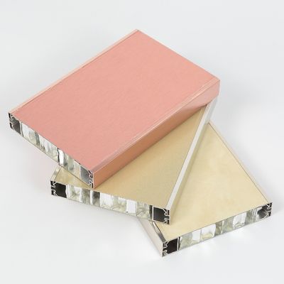 Panel de panal de abejas de aluminio para decoración interior del metro de alta velocidad